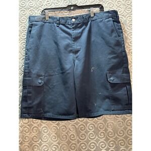 Dickies Menswear Size 40 Blue Cargo‎ Shorts Casual Utility Workwear